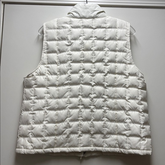 Kenneth Cole Reaction Women's Cream Quilted Vest Size XL - Picture 2 of 7
